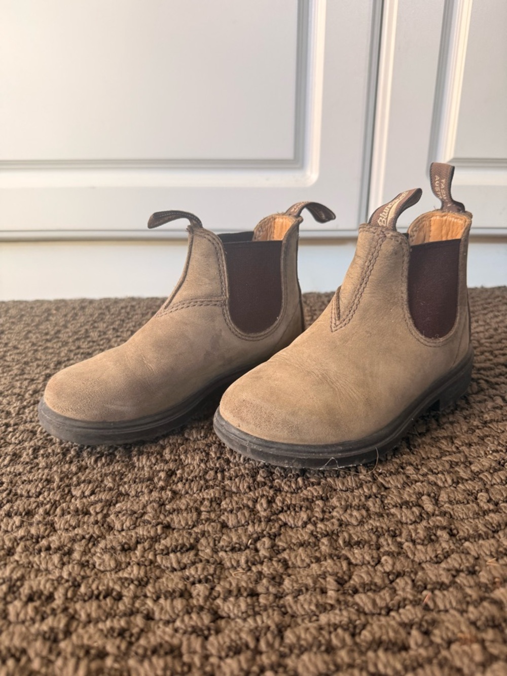 Blundstone Kids Brown Chelsea Boots